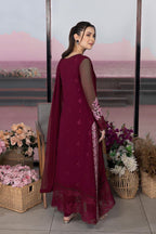 Azure MF-26055 Premium Chiffon With Emb Chiffon Dupatta Unstitched 3 Piece 2026