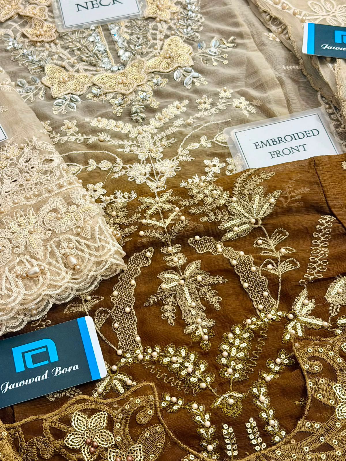 Maria B MF-MB-103 Premium Chiffon With Emb Chiffon Dupatta Unstitched 3 Piece 2026