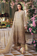Maria B MF-MB-103 Premium Tie & Dye Chiffon Unstitched 3 Piece Suit With Emb Chiffon Dupatta 2026