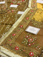 Maria B MF-MB-WF-09 Premium Raw Silk With Emb Organza Dupatta Unstitched 3 Piece 2025