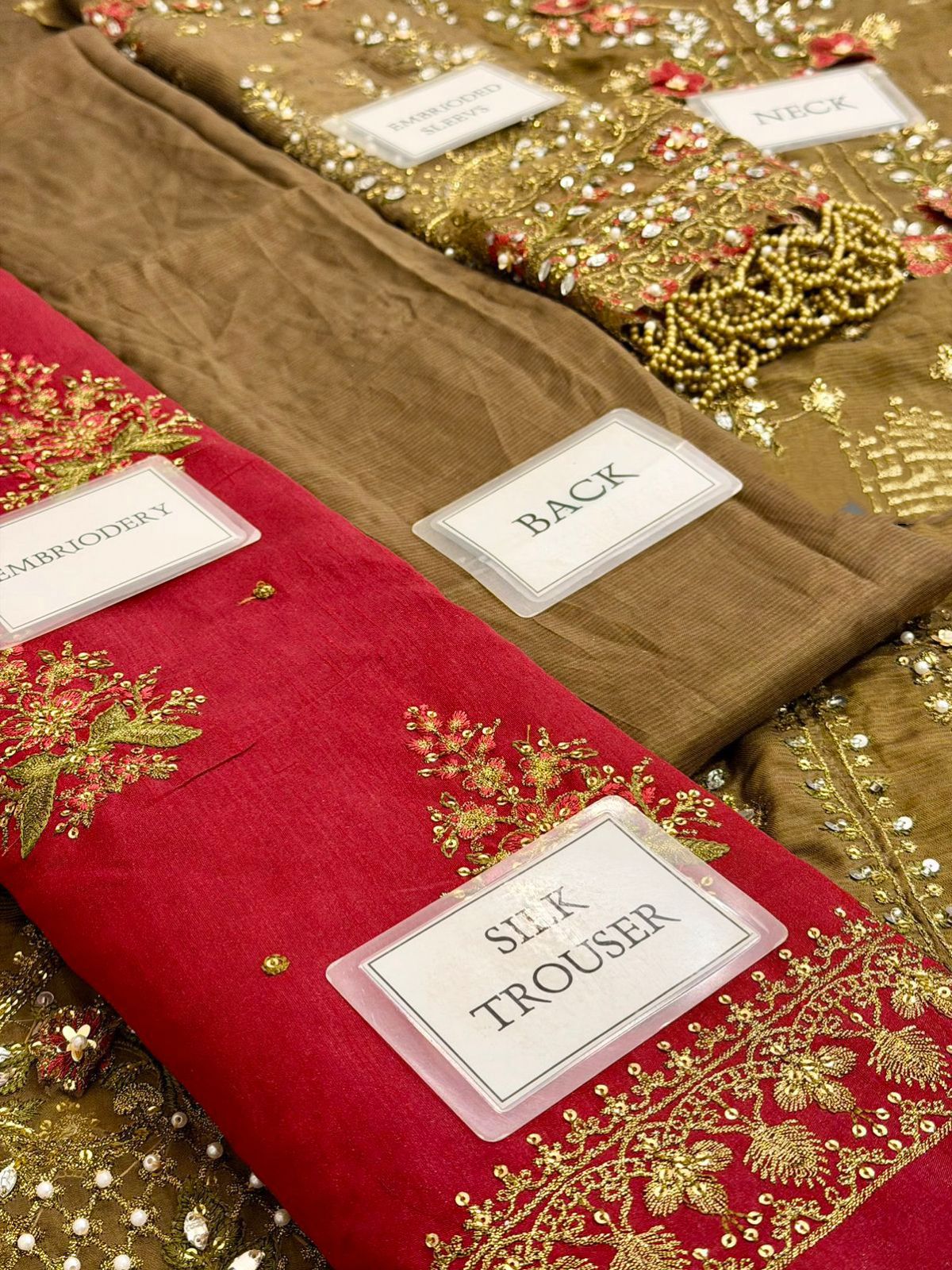 Maria B MF-MB-WF-09 Premium Raw Silk With Emb Organza Dupatta Unstitched 3 Piece 2025