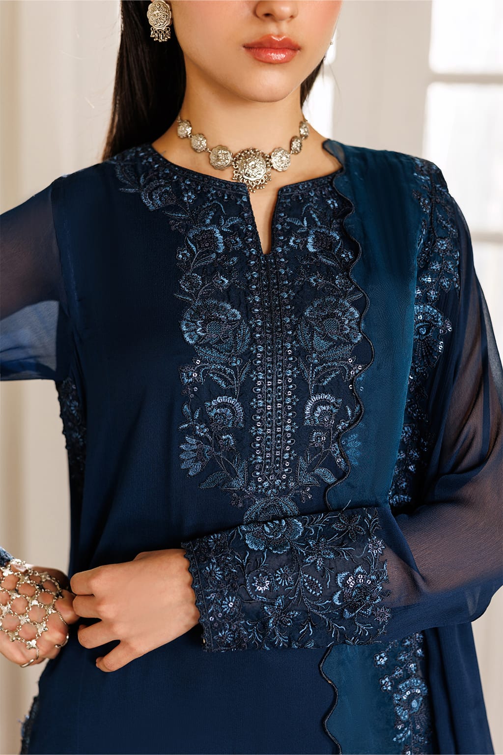 IZNIK MF-26071 Premium Chiffon With Emb Chiffon Dupatta Unstitched 3 Piece 2026
