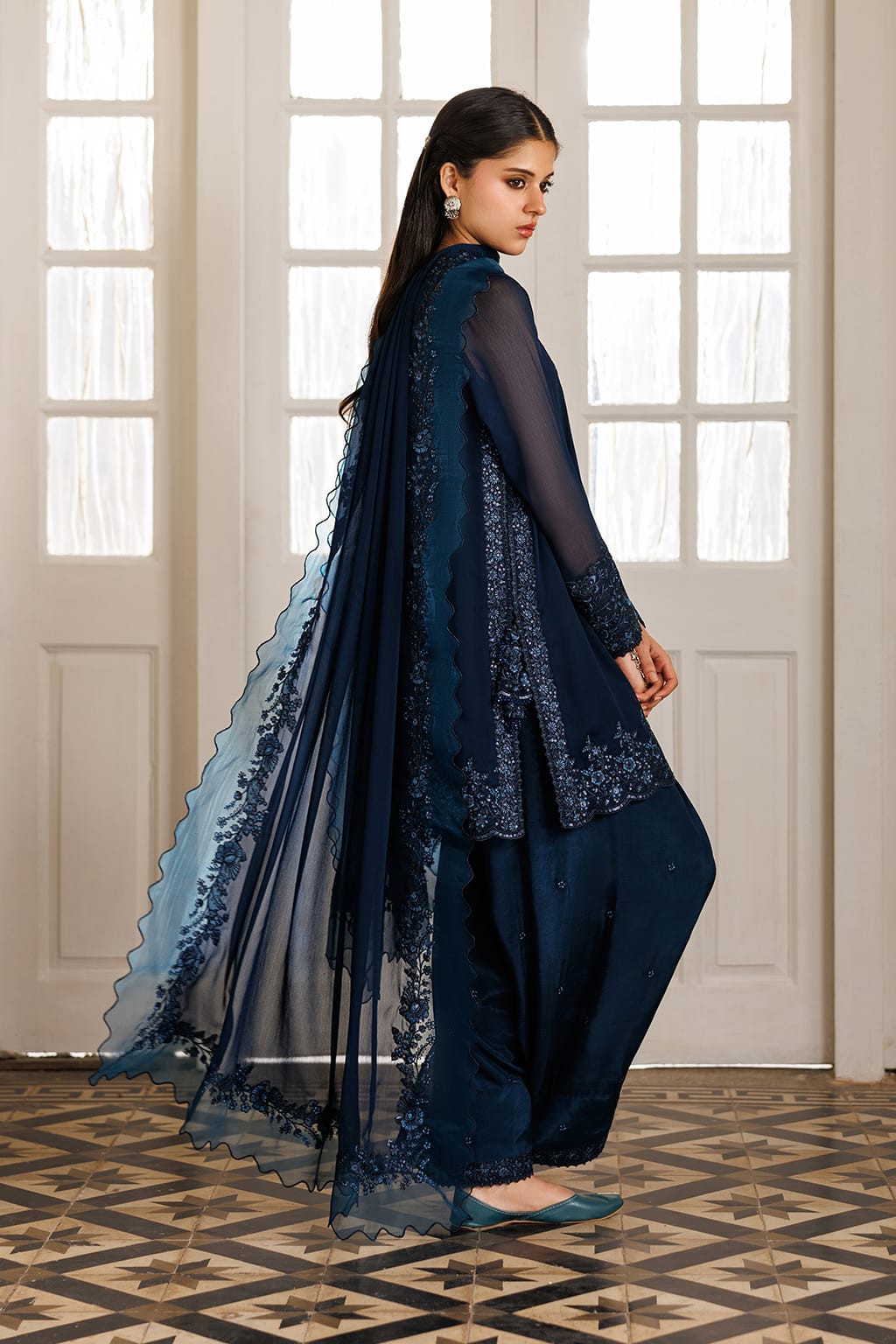 IZNIK MF-26071 Premium Chiffon With Emb Chiffon Dupatta Unstitched 3 Piece 2026