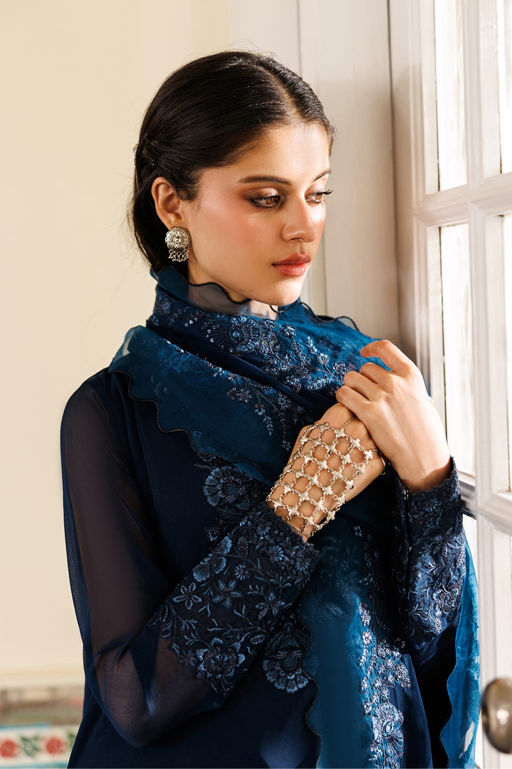 IZNIK MF-26071 Premium Chiffon With Emb Chiffon Dupatta Unstitched 3 Piece 2026