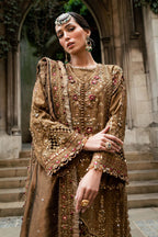 Maria B MF-MB-WF-09 Premium Raw Silk With Emb Organza Dupatta Unstitched 3 Piece 2025