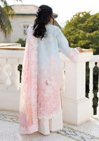 Afrozeh MF-28072 Premium Digital Printed Lawn With Emb Chiffon Dupatta Unstitched 3 Piece 2026