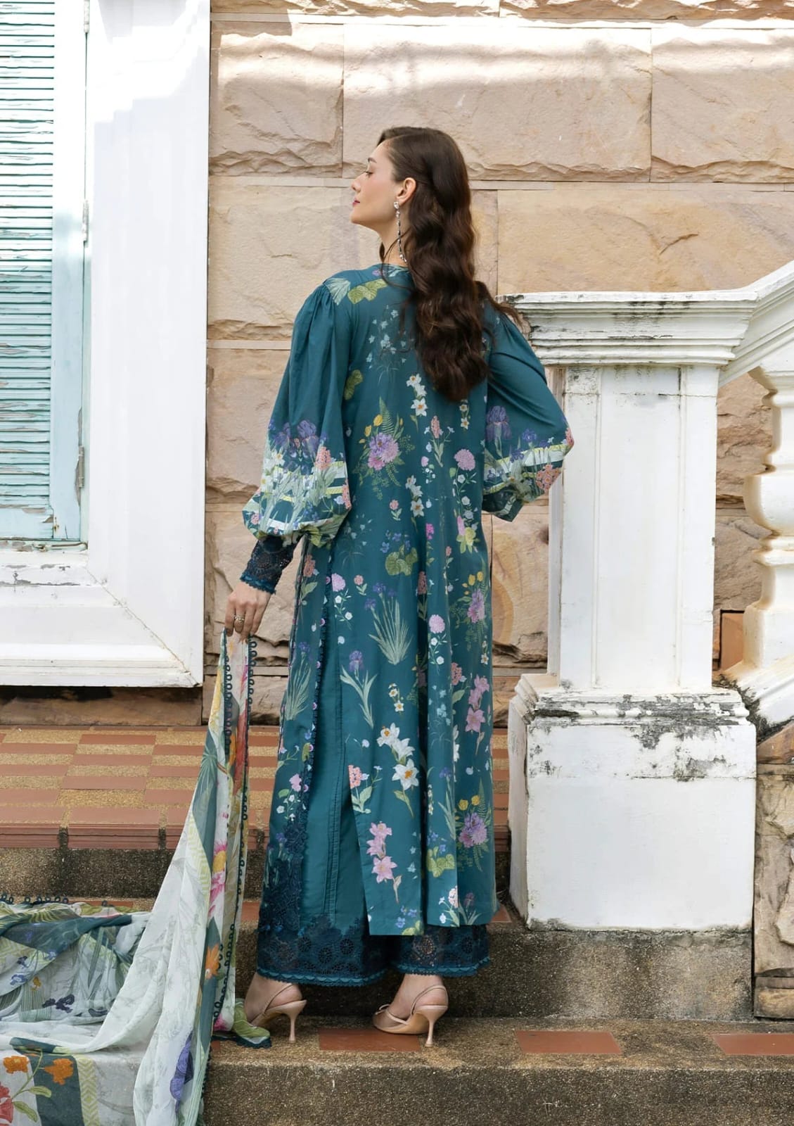 Elaaf MF-26081 Premium Printed Lawn With Emb Chiffon Dupatta Unstitched 3 Piece 2026