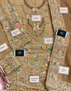 Maria B MF-MB-107 Premium Chiffon With Emb Chiffon Dupatta Unstitched 3 Piece 2026