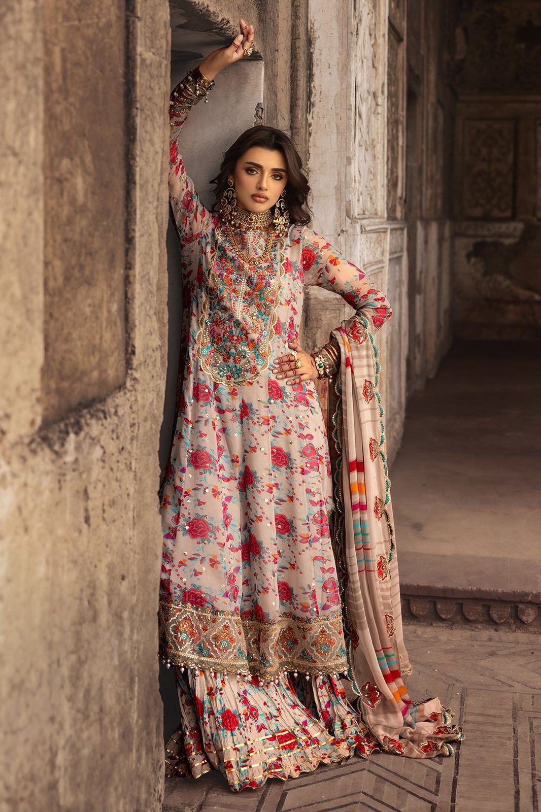 Charizma MF-26082 Premium Chiffon With Emb Chiffon Dupatta Unstitched 3 Piece 2026