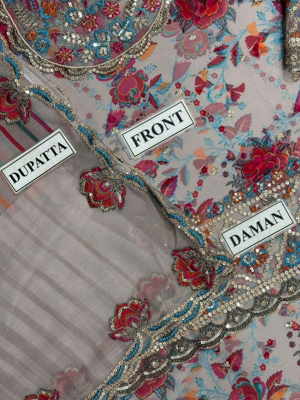 Charizma MF-26082 Premium Chiffon With Emb Chiffon Dupatta Unstitched 3 Piece 2026