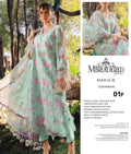 Maria B MF-MB-1F Premium Printed Lawn Unstitched 3 Piece Suit With Emb Chiffon Dupatta 2026