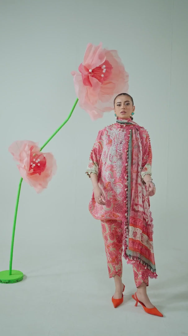 MARIA.B M Print Lawn Collection 2025 – 3 Piece Unstitched