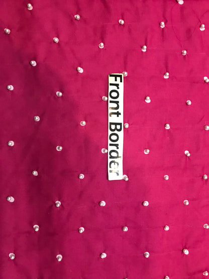 Lulusar Pink Swiss Lawn Embroidery 3piece Unstitched Dress