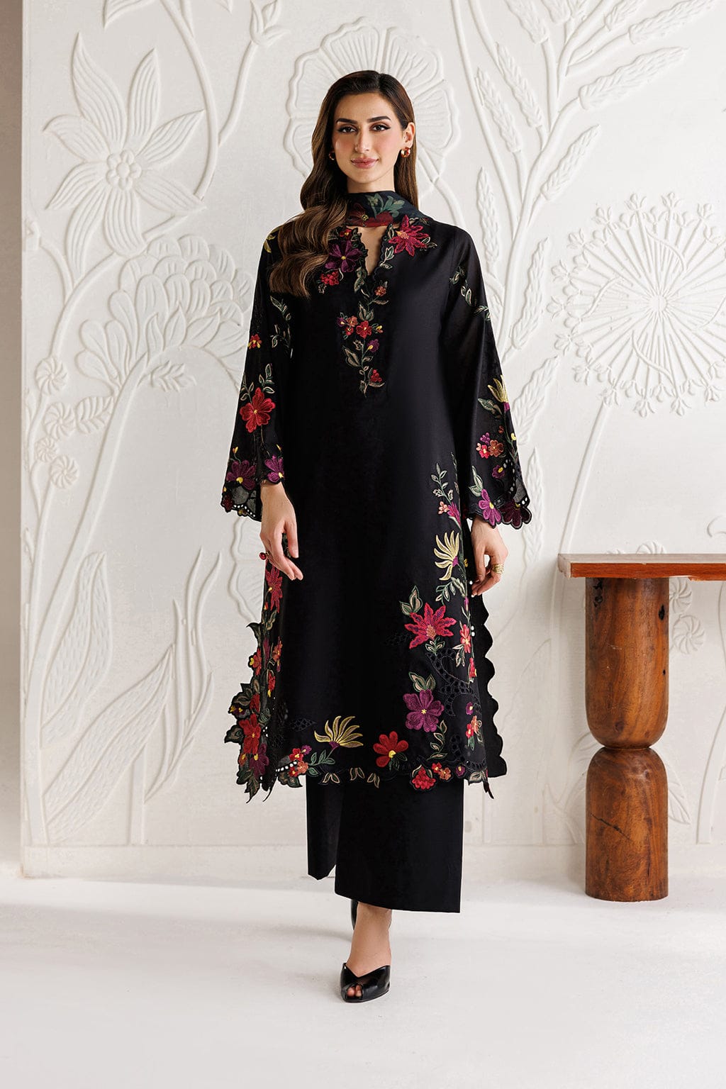 IZNIK MF-26020 Premium Chiffon With Digital Silk Dupatta Unstitched 3 Piece 2026