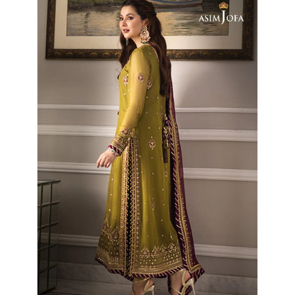 A.J Green Sami Pure Chiffon Formal Collection 3pc