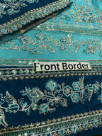 Charizma MF-CZ Embroidered Chiffon With Net Dupatta Unstitched 3 Piece