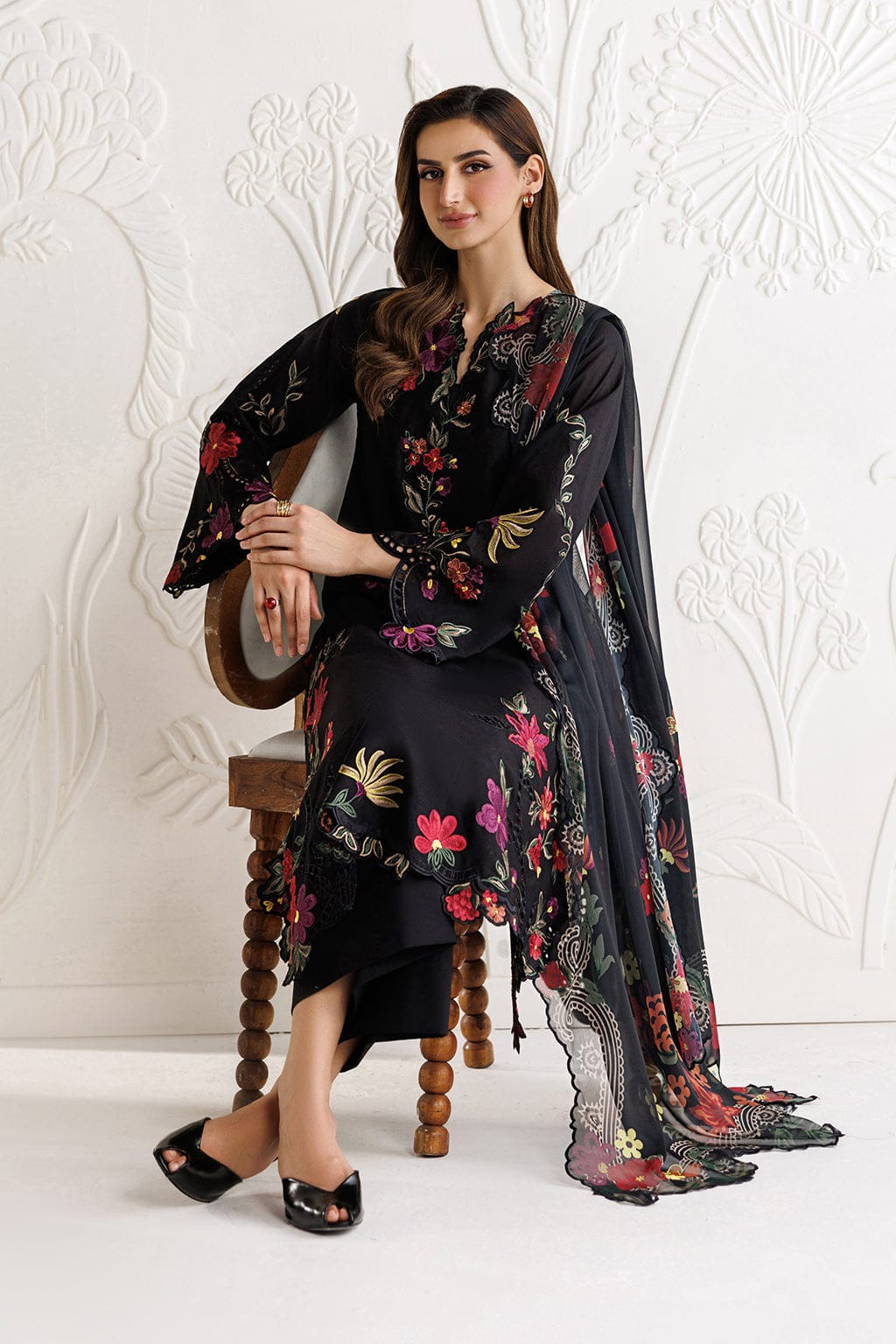 IZNIK MF-26020 Premium Chiffon With Digital Silk Dupatta Unstitched 3 Piece 2026