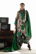Zainab Chottani Design #07 Novaya Green Unstitched 3 Piece Printed Lawn Suit with Embroidered Chiffon Dupatta by MF COLLECTIONN