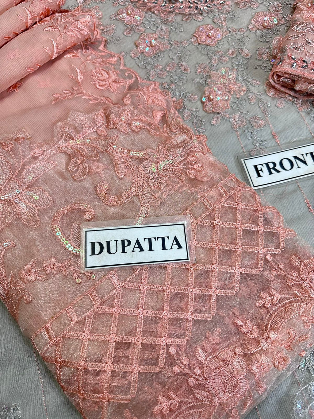 Maria B MF-MB Premium Chiffon With Emb Chiffon Dupatta Unstitched 3 Piece 2026