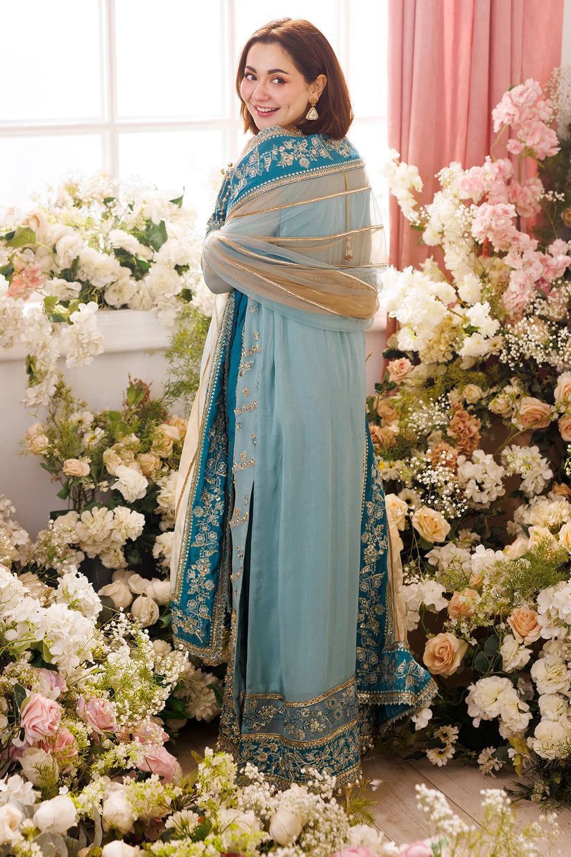 Charizma MF-CZ Embroidered Chiffon With Net Dupatta Unstitched 3 Piece