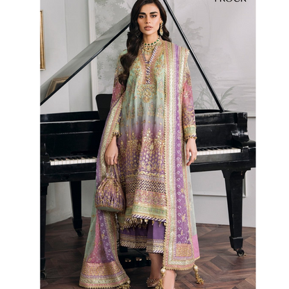 Baroque Multi New Arrival Chiffon Embroidery Dress Formal Collection