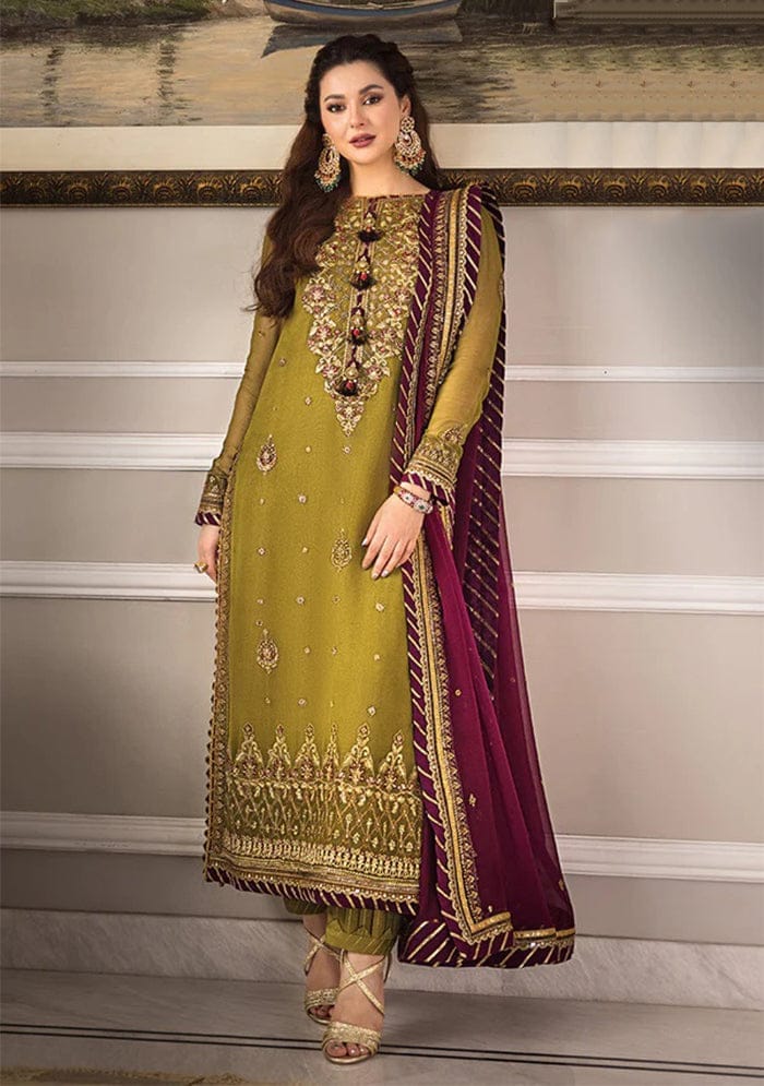 A.J Green Sami Pure Chiffon Formal Collection 3pc