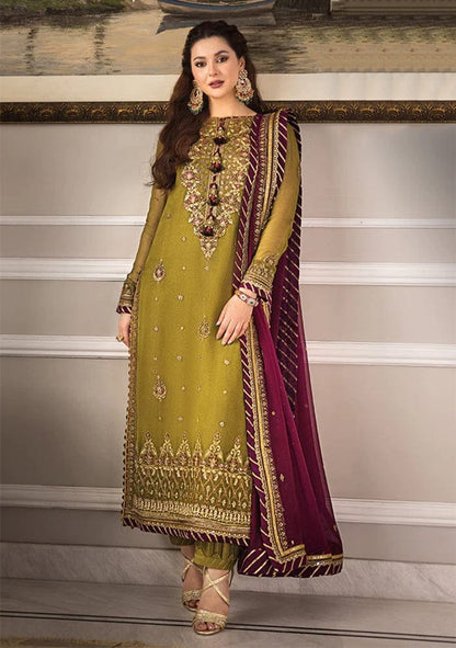 A.J Green Sami Pure Chiffon Formal Collection 3pc