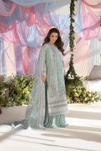 Sobia Nazir MF-SN Chikankari Lawn With Emb Khaddi Net Dupatta Unstitched 3 Piece