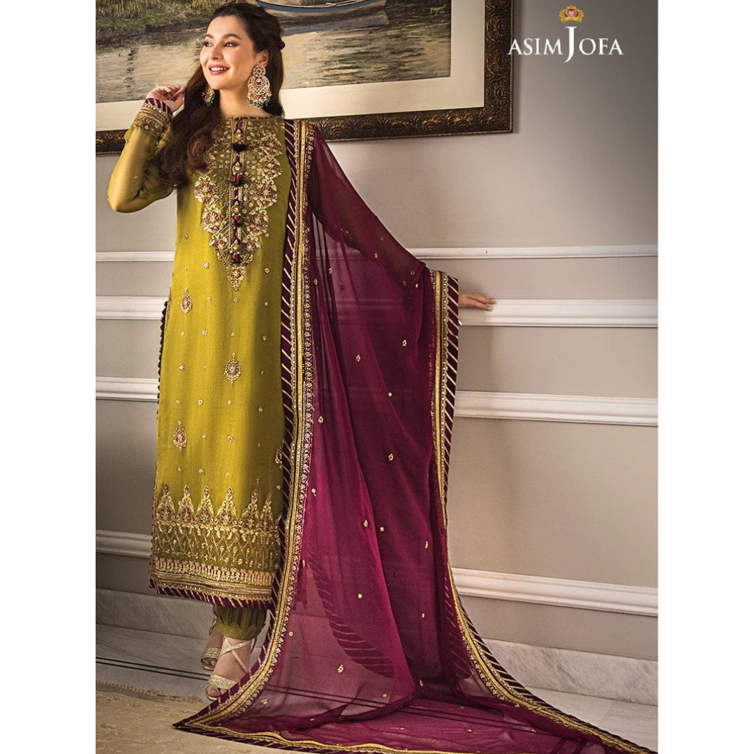 A.J Green Sami Pure Chiffon Formal Collection 3pc